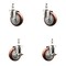 Service Caster 4 Inch 316SS Maroon Polyurethane 10mm Threaded Stem Caster Brakes SCC, 2PK SS316TS20S414-PPUB-MRN-M1015-2-TLB-2 - alternate 1